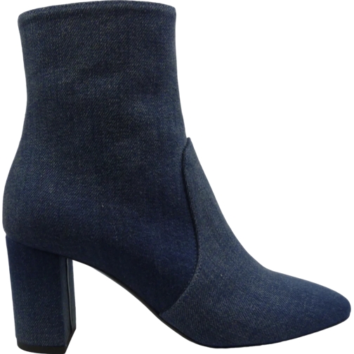 Saint Laurent Stiefel Stivaletti in Denim Blu blau