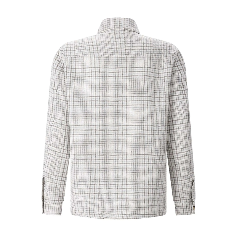 Maurizio Baldassari Overhemd Kariertes Overshirt mehrfarbig(Image 3)