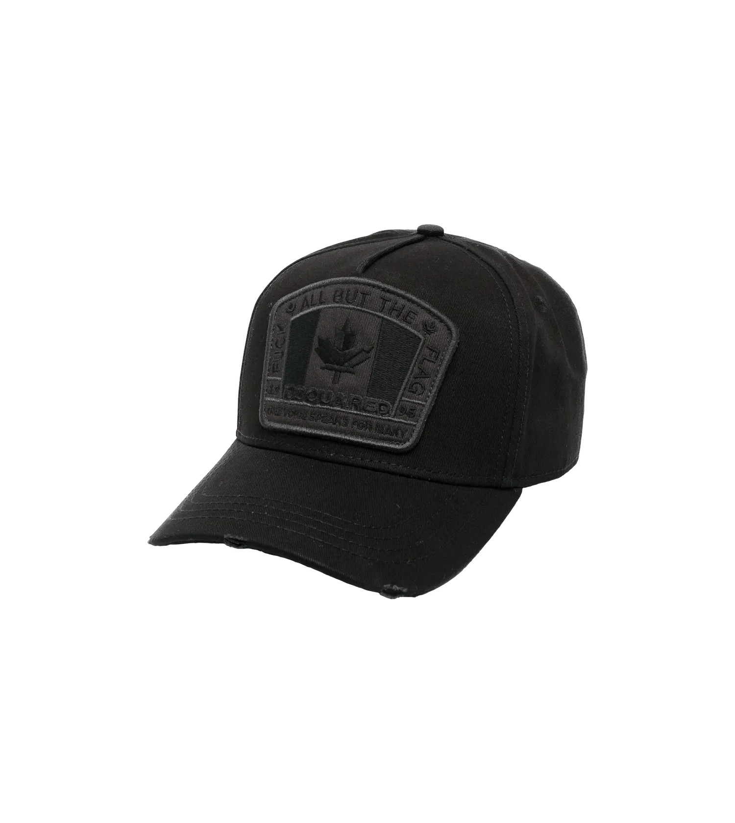 Dsquared2 Mützen - Canadian Flag Baseball Cap - Gr. ONE SIZE - in Schwarz - für Damen