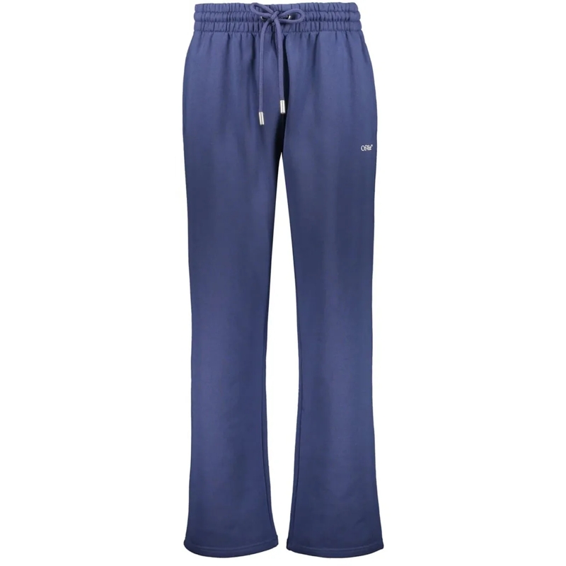 Off-White T-Shirt Off-White Cotton Pants blau