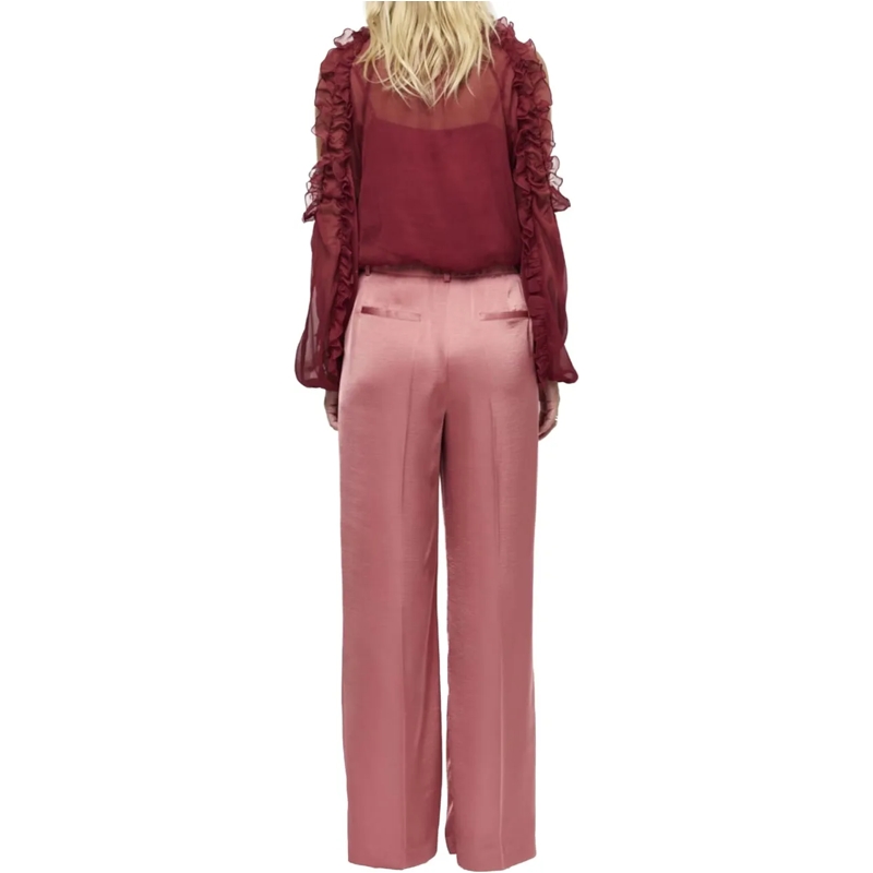 DANTE6 T-Shirt Dante 6 Harmony Boho Chiffon Top Tops Bordeaux 261 rot(Image 3)