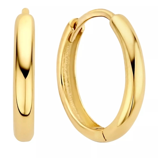 Isabel Bernard Rivoli Morgane 14 karat hoop earrings Gold Créole