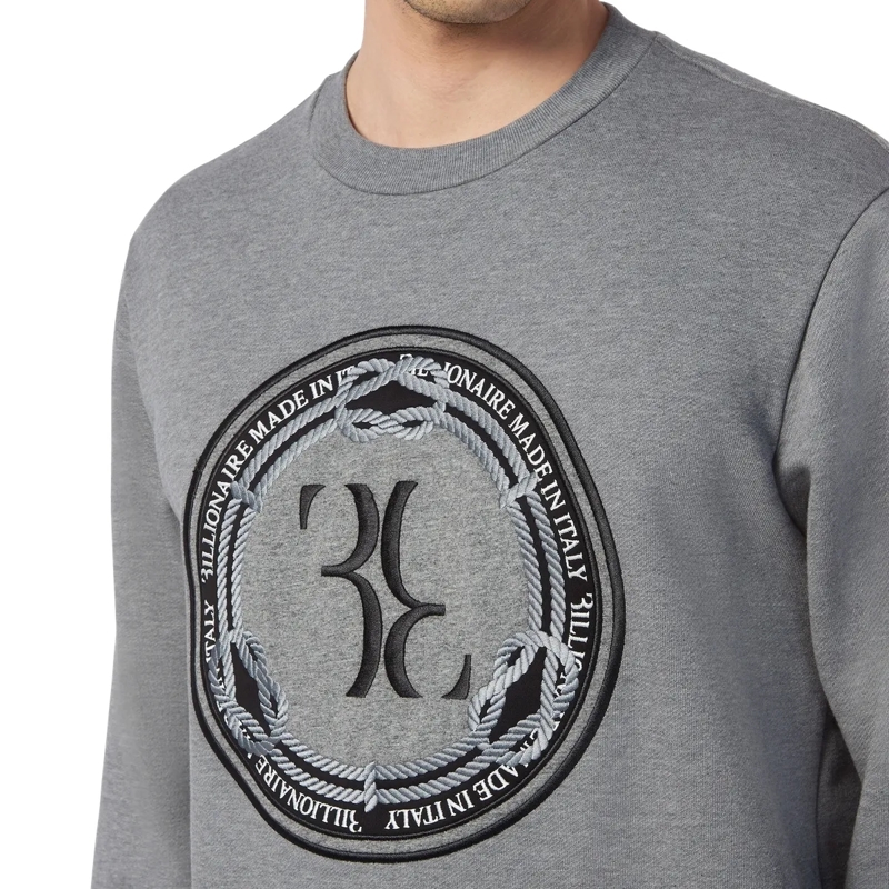 BILLIONAIRE Top Sweatshirt grau(Image 4)