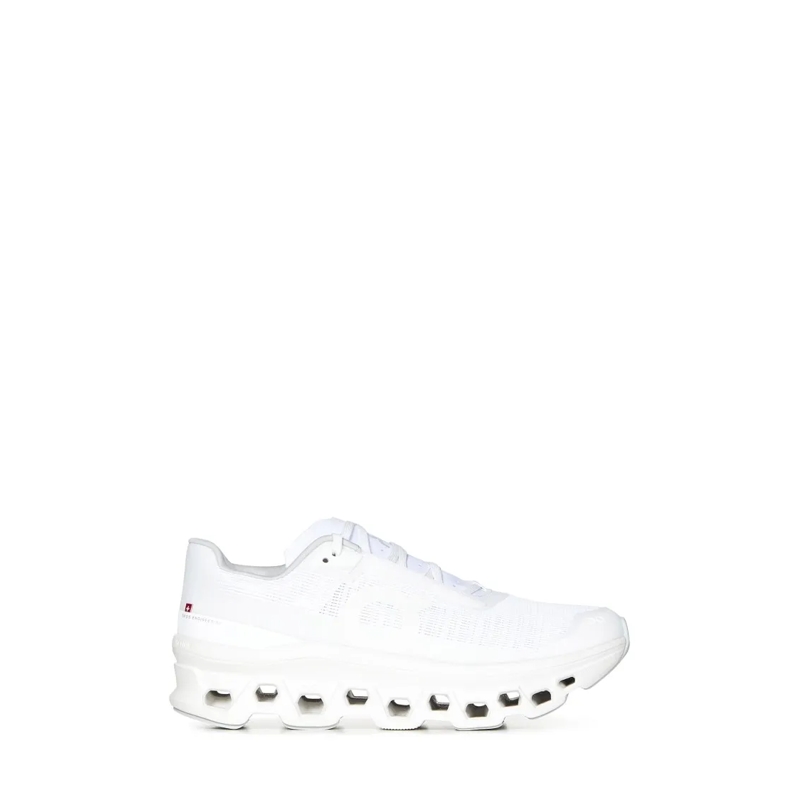 ON RUNNING Lage-top sneaker Technical Mesh Sneakers With Perforated Rubber Sol White