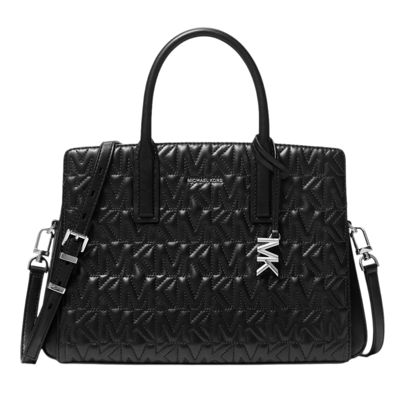 MICHAEL Michael Kors Satchel Laila Md Satchel Black