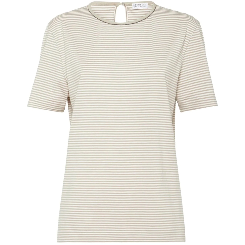 Brunello Cucinelli T-Shirt T-Shirts And Polos Beige beige