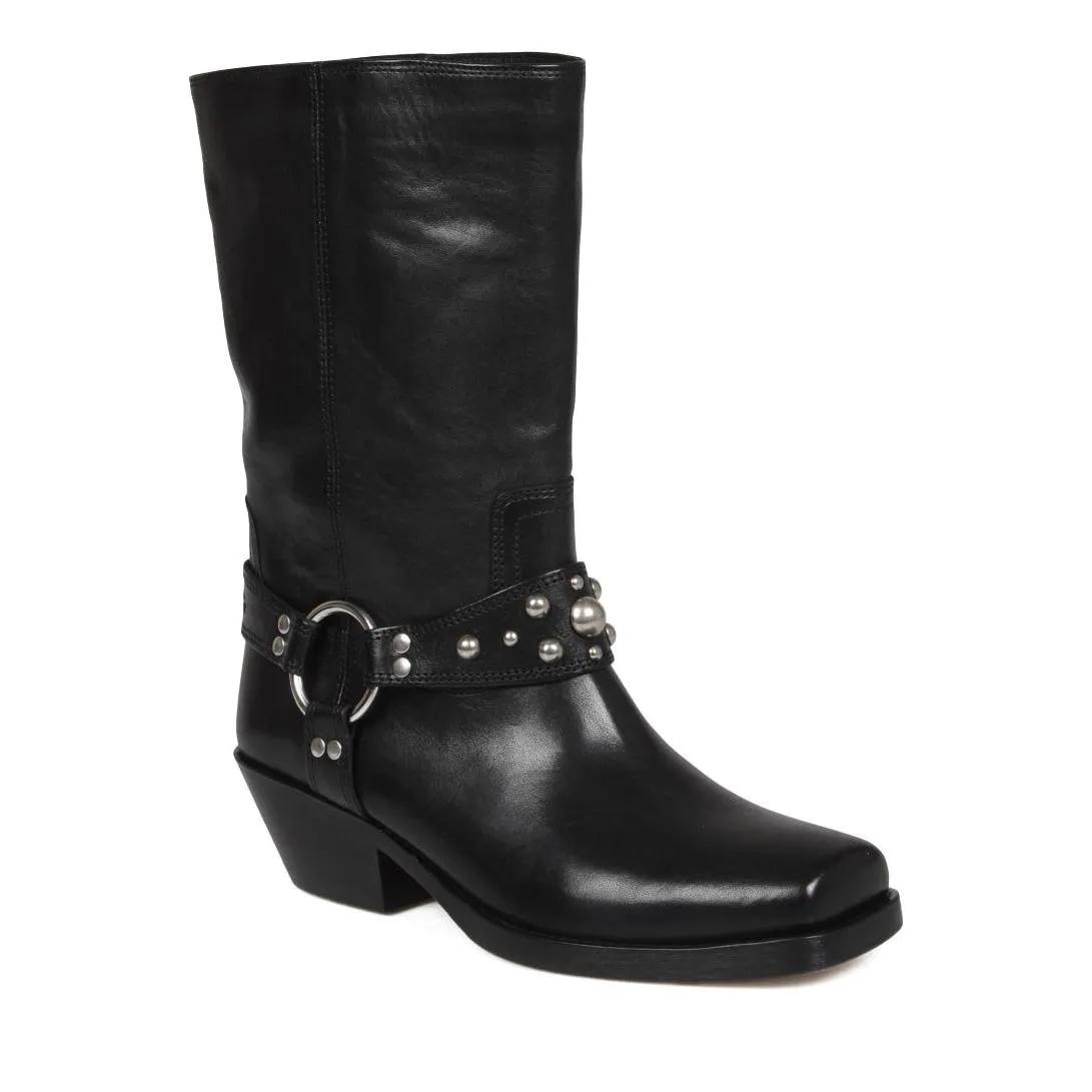 Isabel Marant Stiefel - Anyta Texan Boots - Gr. 36 (EU) - in Schwarz - für Damen