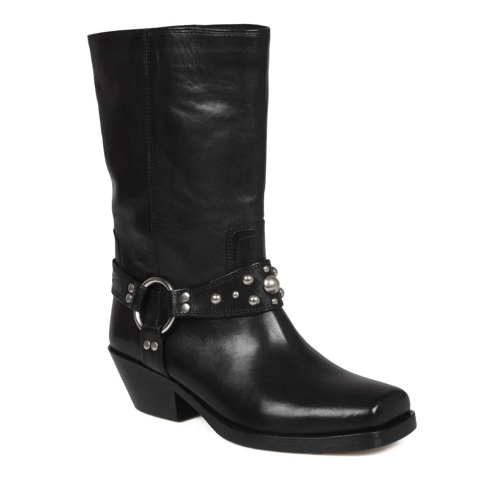 Isabel Marant Anyta Texan Boots Black Stivale