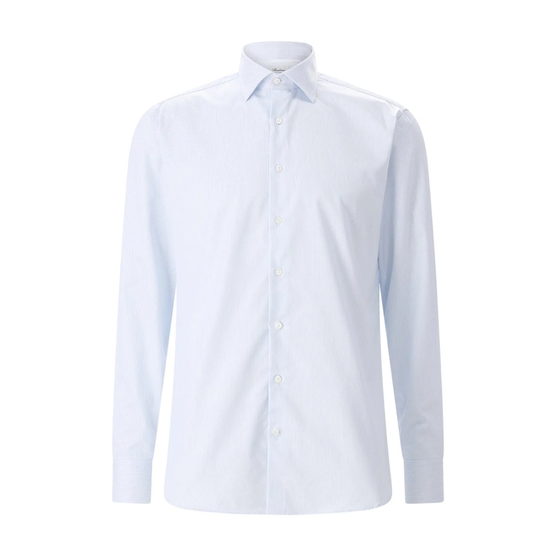 STENSTRÖMS Chemise Regular-Fit Hemd mit Streifen blau