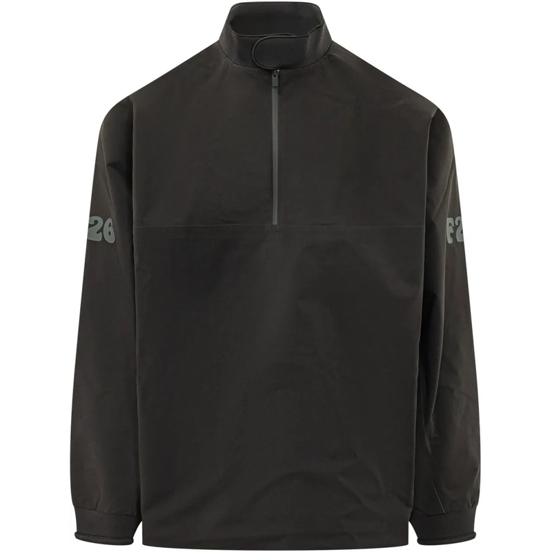 FEAR OF GOD  Giacca Half Zip con Stampa sulle Maniche schwarz
