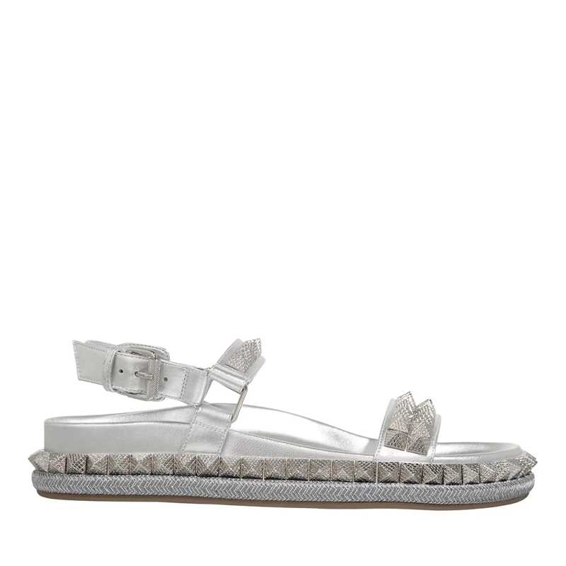 Christian Louboutin Sandalen Pyrabizz Sandal Silver