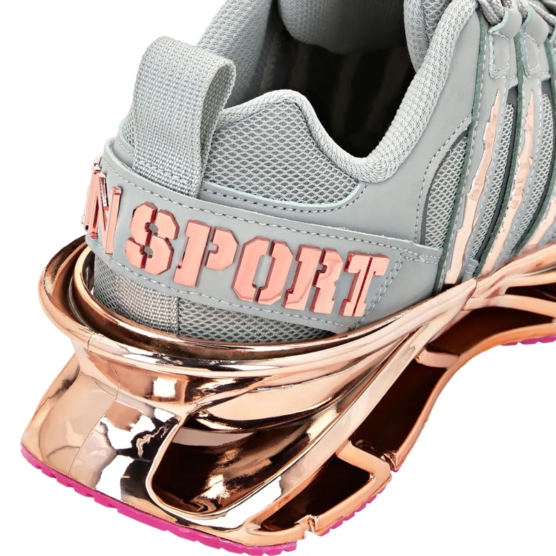 Plein Sport Low-Top-Sneaker Runner Sneaker grau(Image 5)
