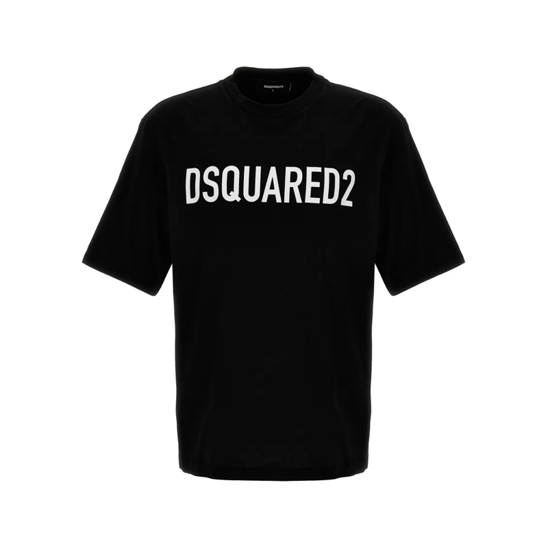 Dsquared2 T-Shirt Logo Print T-Shirt Black