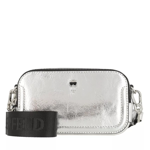 Karl Lagerfeld K/Ikonik 3d Pin Camera Bag Silver Camera Bag