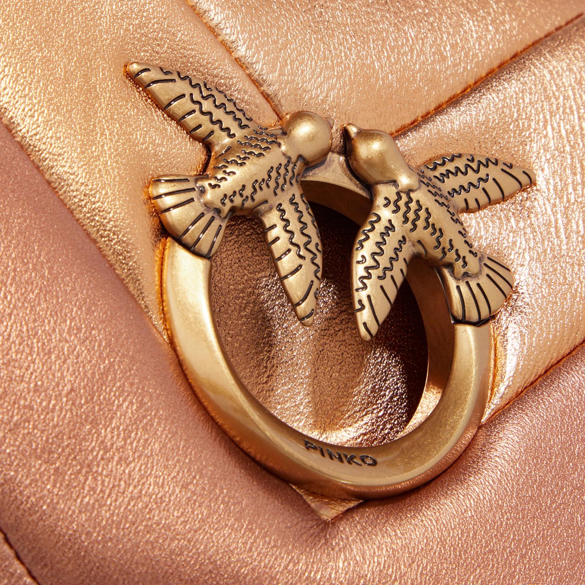pinko Crossbody bags Love Click Mini in oranje