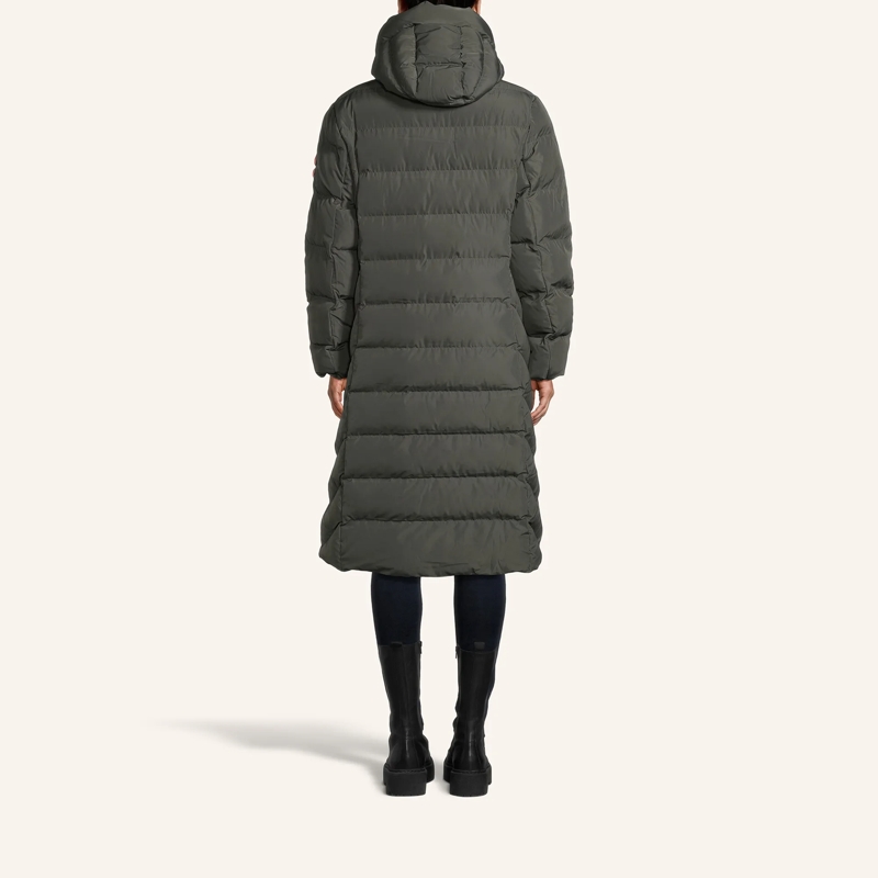 No1 Como Wintermantel Steppmantel ZUERS khaki(Image 3)