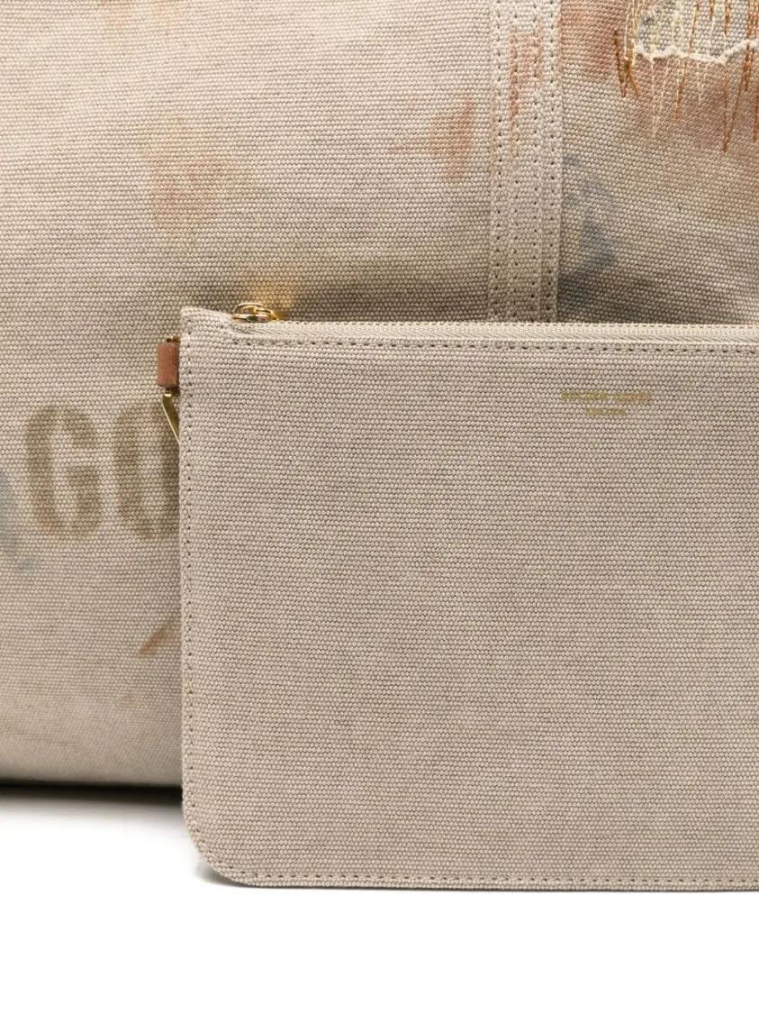 Golden Goose Shoppers & Totes Beige Tote Bag in beige