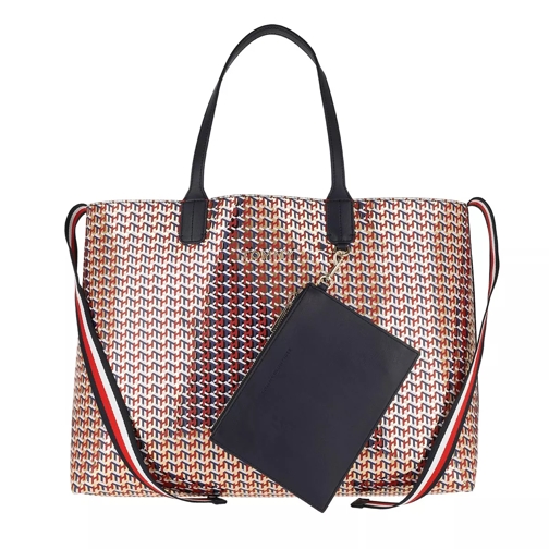 Tommy Hilfiger Iconic Tommy Tote Metallic Monogram Draagtas