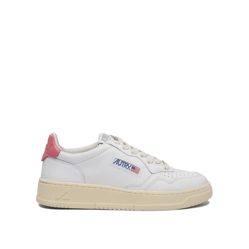 Autry International Lage-top sneaker "Medalist Low" Sneakers White