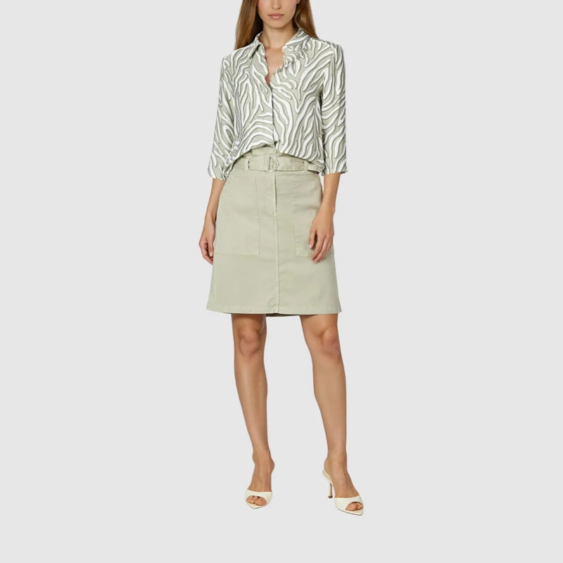 Marc Aurel Midirock Paperbagrock beige(Image 2)