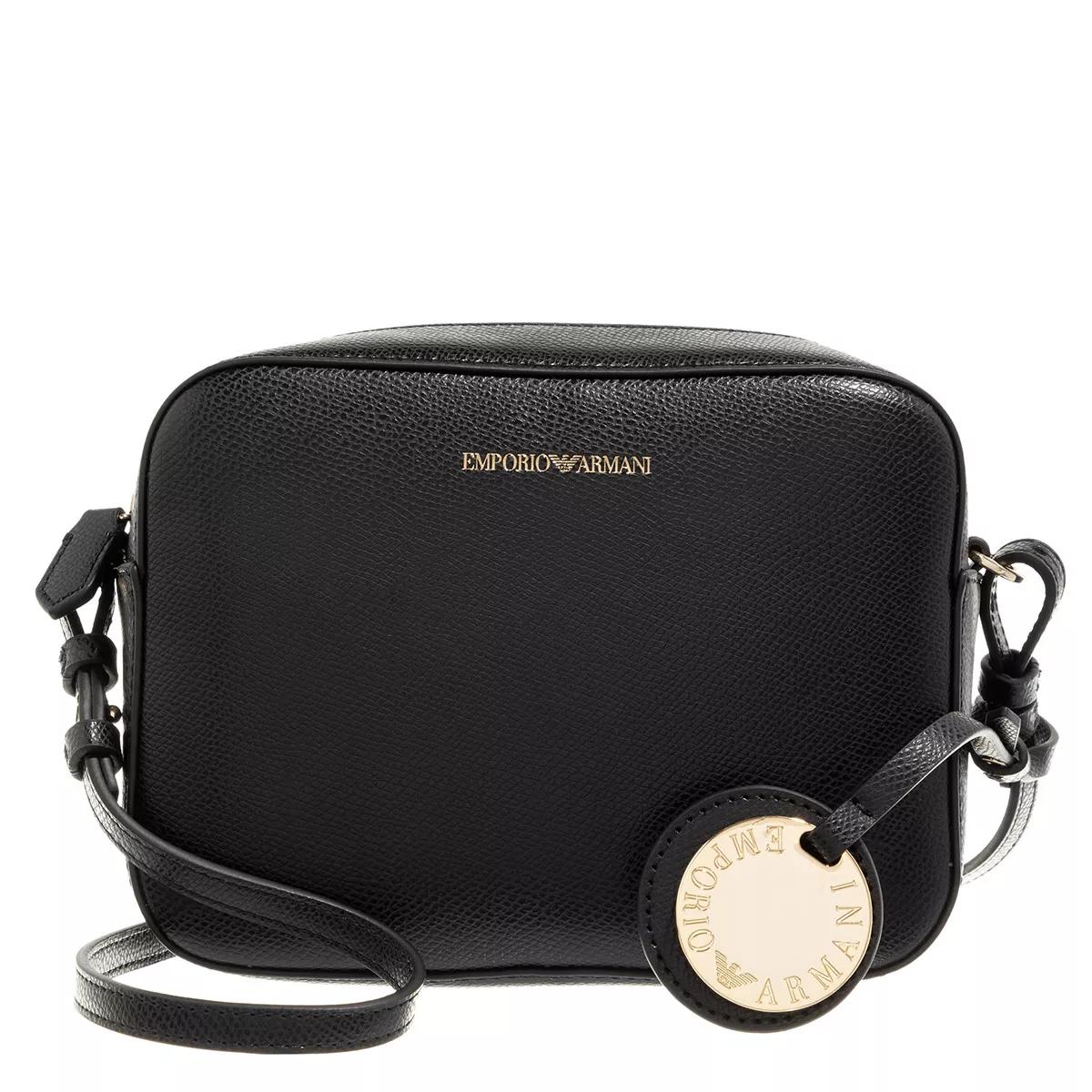 Emporio Armani Camera Case Minidollaro Black/Black Camera Bag