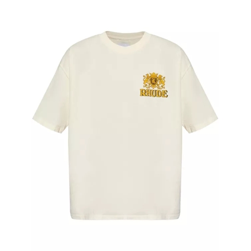 Rhude T-Shirt Cresta Cigar Beige Neutrals 