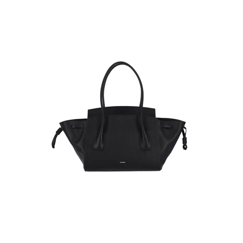 Jil Sander Crossbodytas "Voyage" Small Bag Black Black