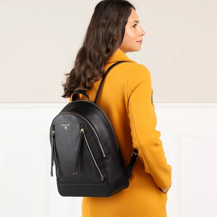 Large michael kors backpack discount