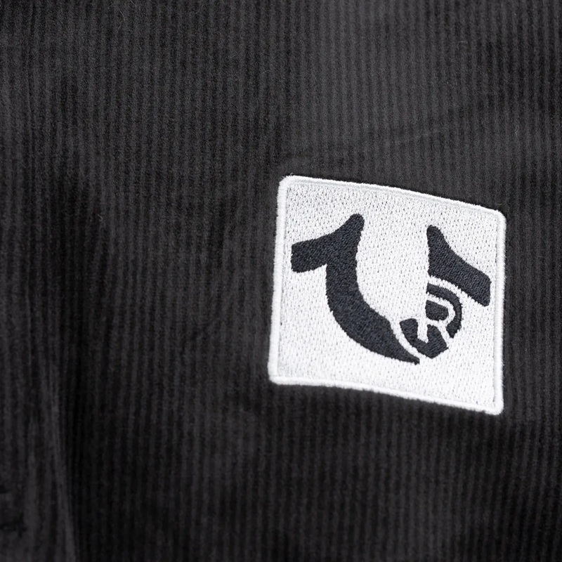 True Religion T-Shirt Poloshirt schwarz(Image 5)