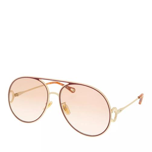 Chloé CH0145S Gold-Gold-Pink Sonnenbrille
