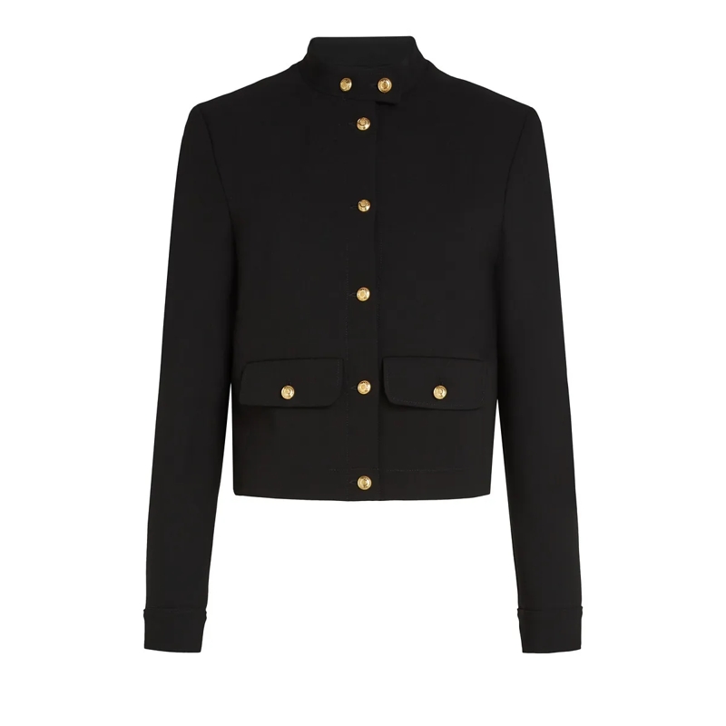 Karl Lagerfeld Daunenjacke Karl DNA Blouson-Jacke schwarz