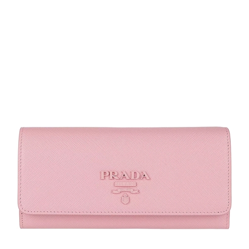 Prada Wallet With Flap Saffiano Leather Petalo Flap Wallet