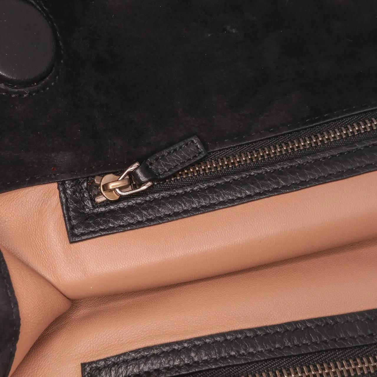 Thumbnail - Gucci Clutches - Suede Nouveau Bamboo Tassel Clutch - Gr. unisize - in Schwarz - für Damen