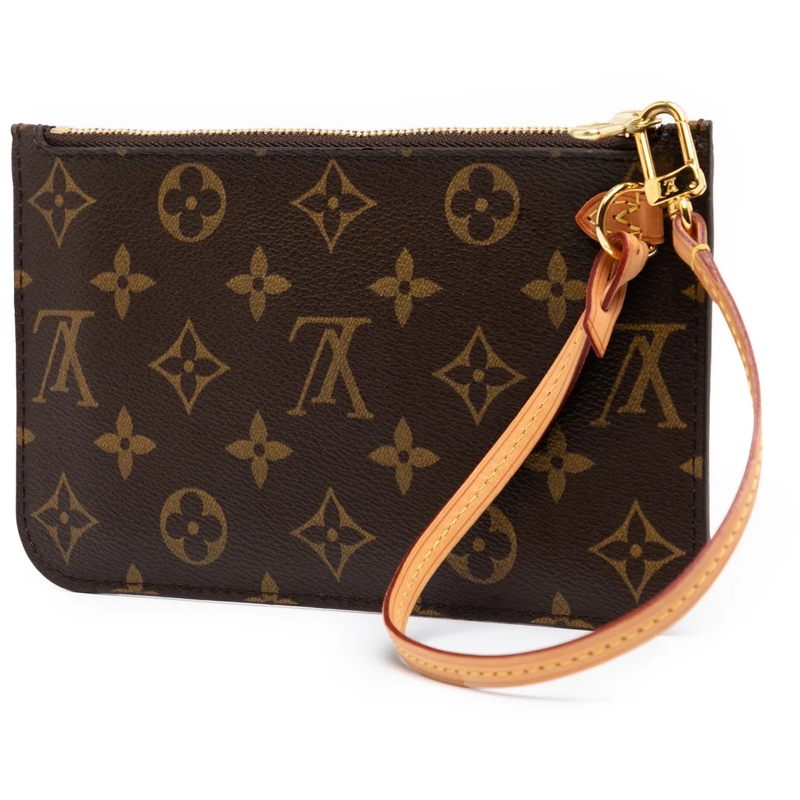 Louis Vuitton Necessaire Monogram Neverfull Pochette PM braun