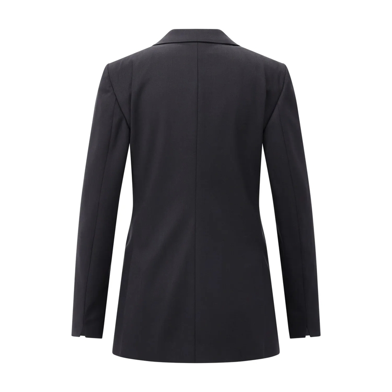 Lardini Manteau de transition Zweireihiger Blazer schwarz(Image 2)