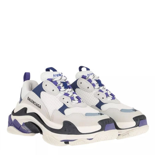 Balenciaga Triple S Carry Sneaker White/Blue/Violet Low-Top Sneaker