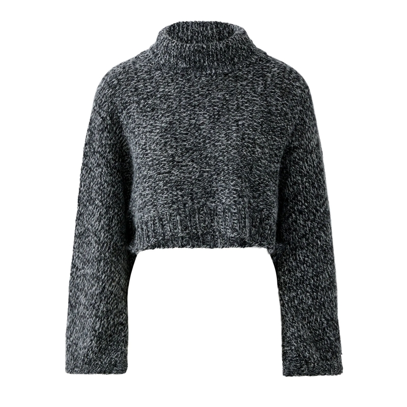 Oui Pullover Pullover schwarz