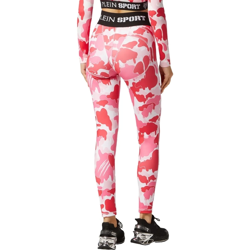 Plein Sport Leggings Leggings Camouflage fuschsia(Image 2)