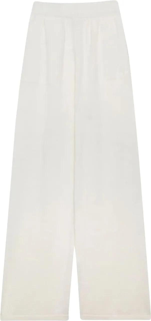 Thumbnail - MSGM - Wide-Leg Wool Blend Trousers - Größe XS - bunt