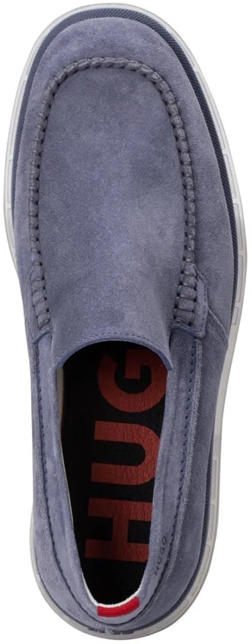 Thumbnail - Hugo Loafer - Chaol Suede Penny Loafers - Gr. 43 (EU) - in Blau - für Damen