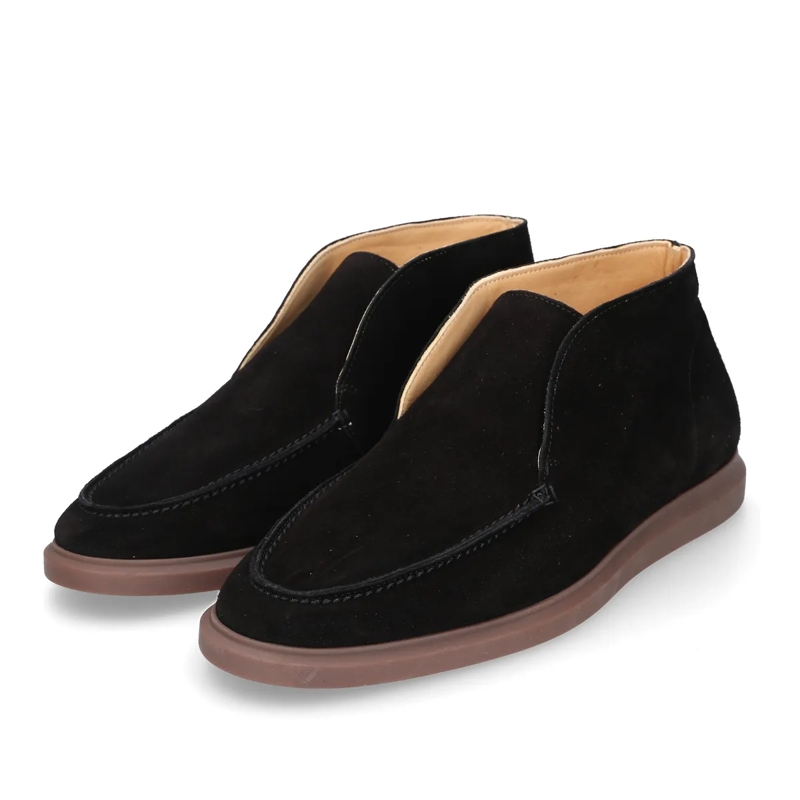 Henry Stevens Chelsea Boots Boots Elia LB- Edler Schlupfschuh für Herren- H schwarz(Image 2)