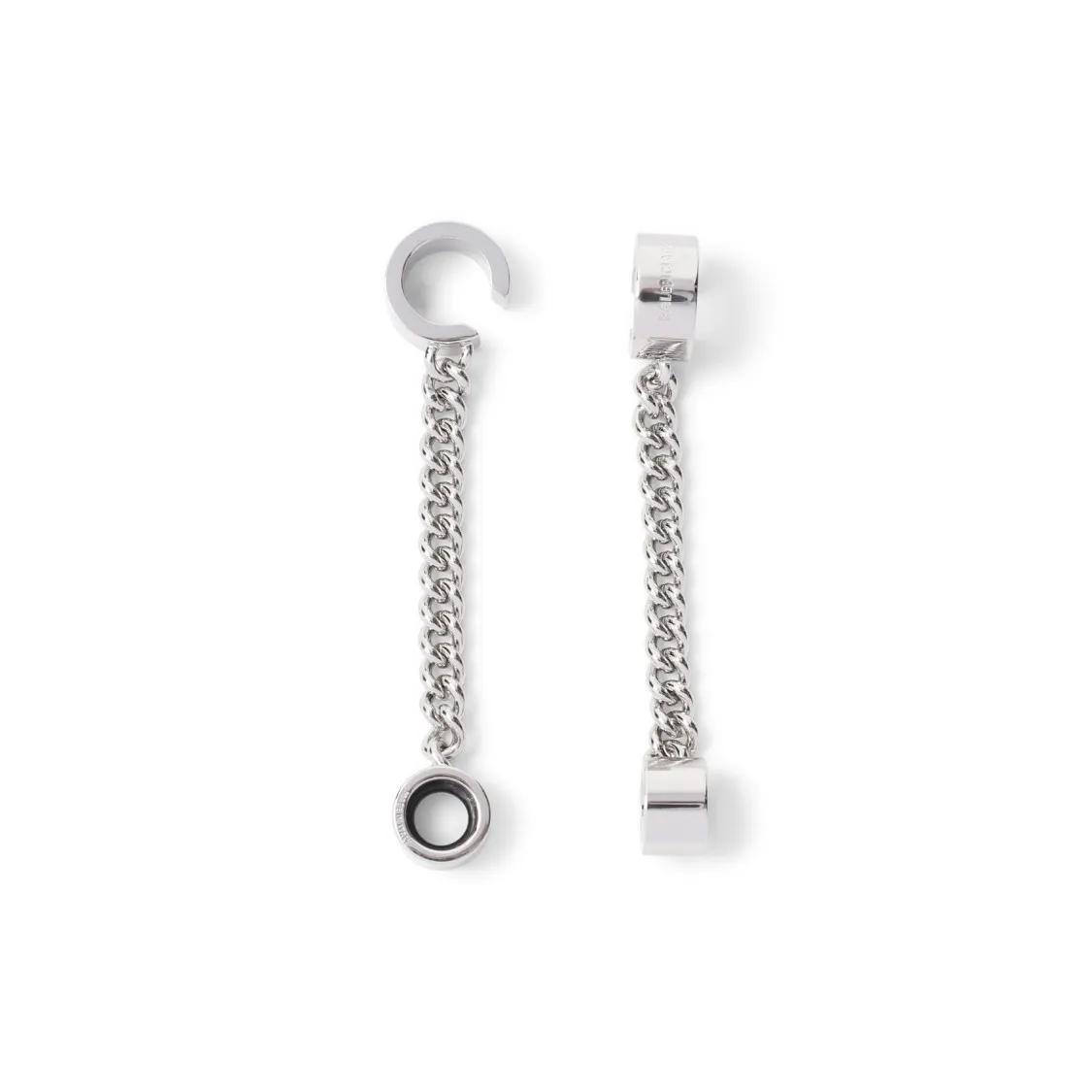 Balenciaga Ohrringe - Bluetooth Ear Cuffs - Gr. unisize - in Silber - für Damen