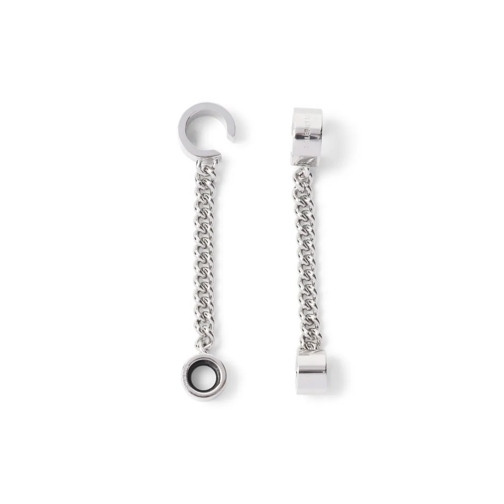 Balenciaga Bluetooth Ear Cuffs Silver Oorsteker