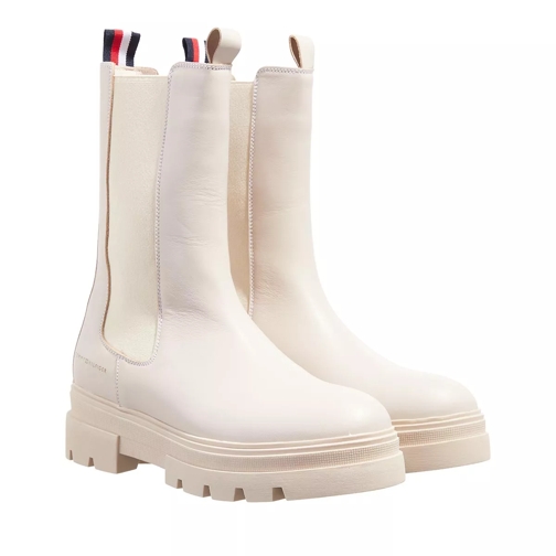 Tommy Hilfiger Monochromatic Chelsea Boot Classic Beige Stivale Chelsea