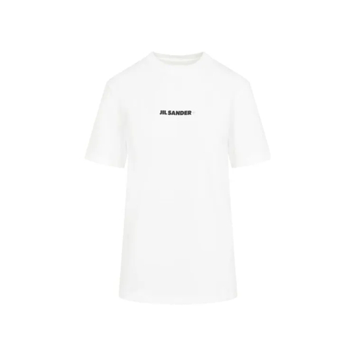 Jil Sander White Cotton T-Shirt White T-shirts