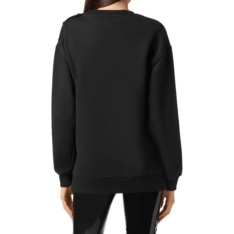 Philipp Plein Sweatshirt Sweatshirt Iconic Plein schwarz(Image 4)