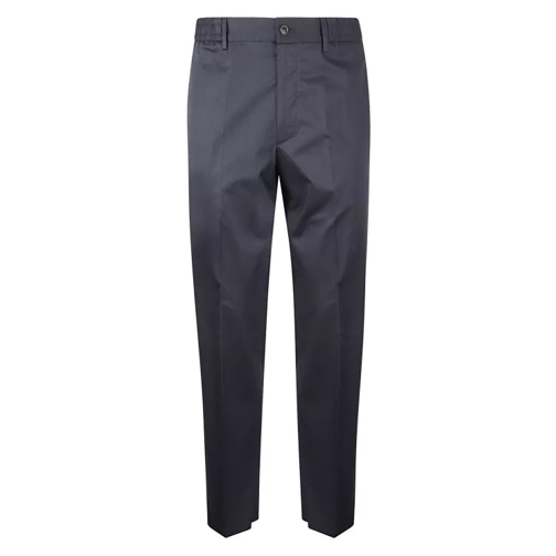 Tagliatore Navy Blue Trousers Blue 