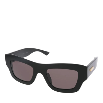 Bottega Veneta BV1357S-001 Black-Black-Grey | Sunglasses