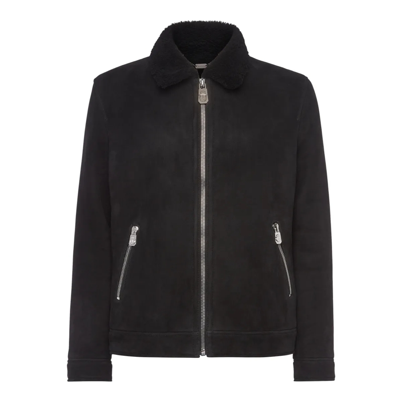 BILLIONAIRE Daunenjacke Bomberjacke schwarz