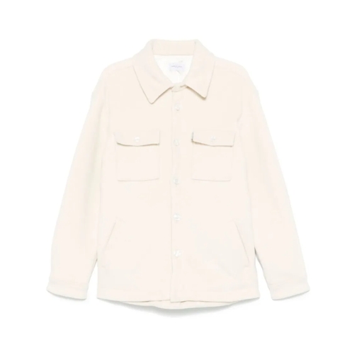 Family First Übergangsjacke Brushed Effect Shirt Jacket White